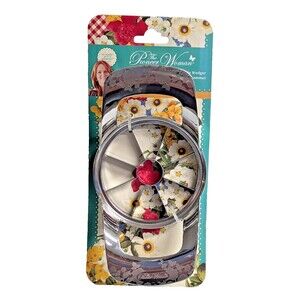Pioneer Woman Spring Bouquet Apple Wedger Slicer Corer Stainless Steel Kitchen